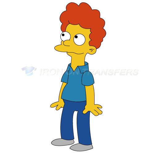 The Simpsons Iron-on Stickers (Heat Transfers)NO.3662